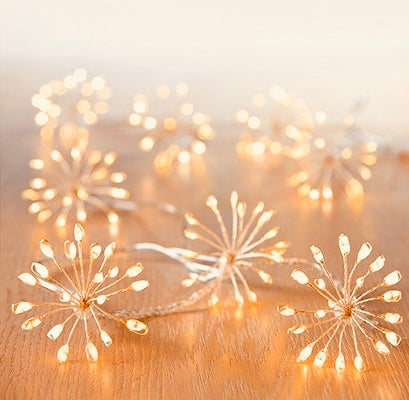 Starburst Vintage Gold String Lights