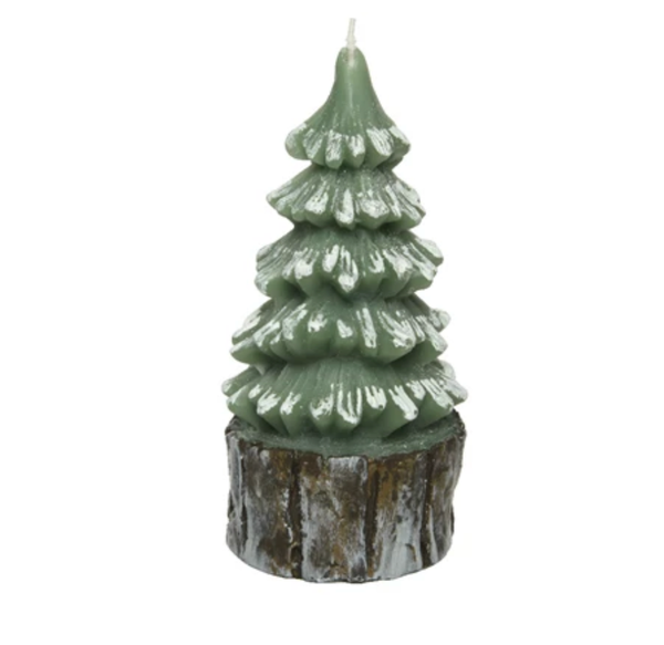 Christmas Tree Candle 10cm