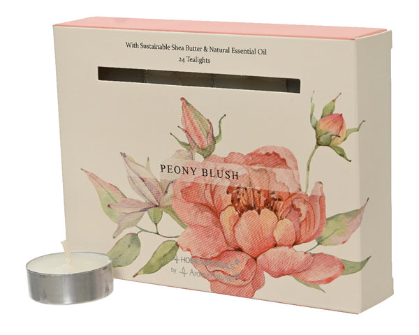 Peony Blush Tealights